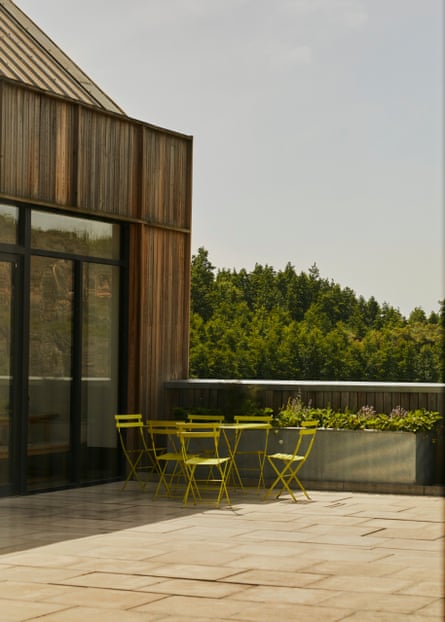 A kitchen in a quarry: why Charlie Bigham’s meals campus was named a Riba constructing of the yr | A imaginative and prescient for higher meals 2 View of the approach to the quarry
