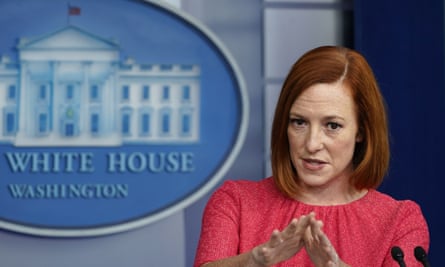 The White House press secretary, Jen Psaki, said: ‘This committee is investigating a dark day in our democracy …. That context is important here too.’