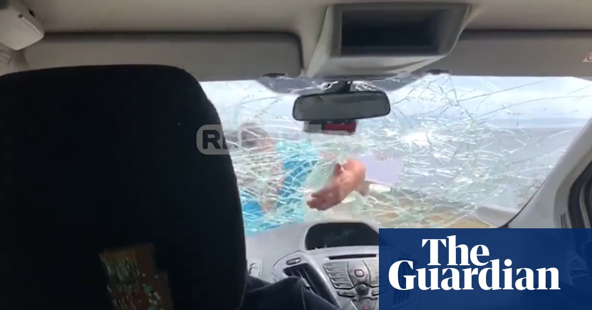 albanian pm condemns 'barbarian' who chased tourists in viral video | world news