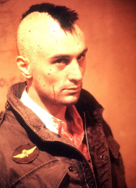 Robert De Niro as Travis Bickle in Taxi Driver, 1976.