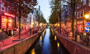 The Wallen, Amsterdam’s highest profile red light district.