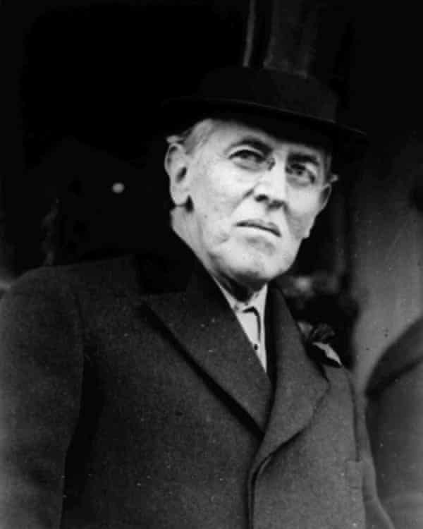 Woodrow Wilson en 1924.