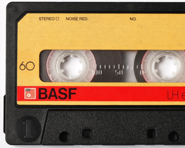 A cassette tape