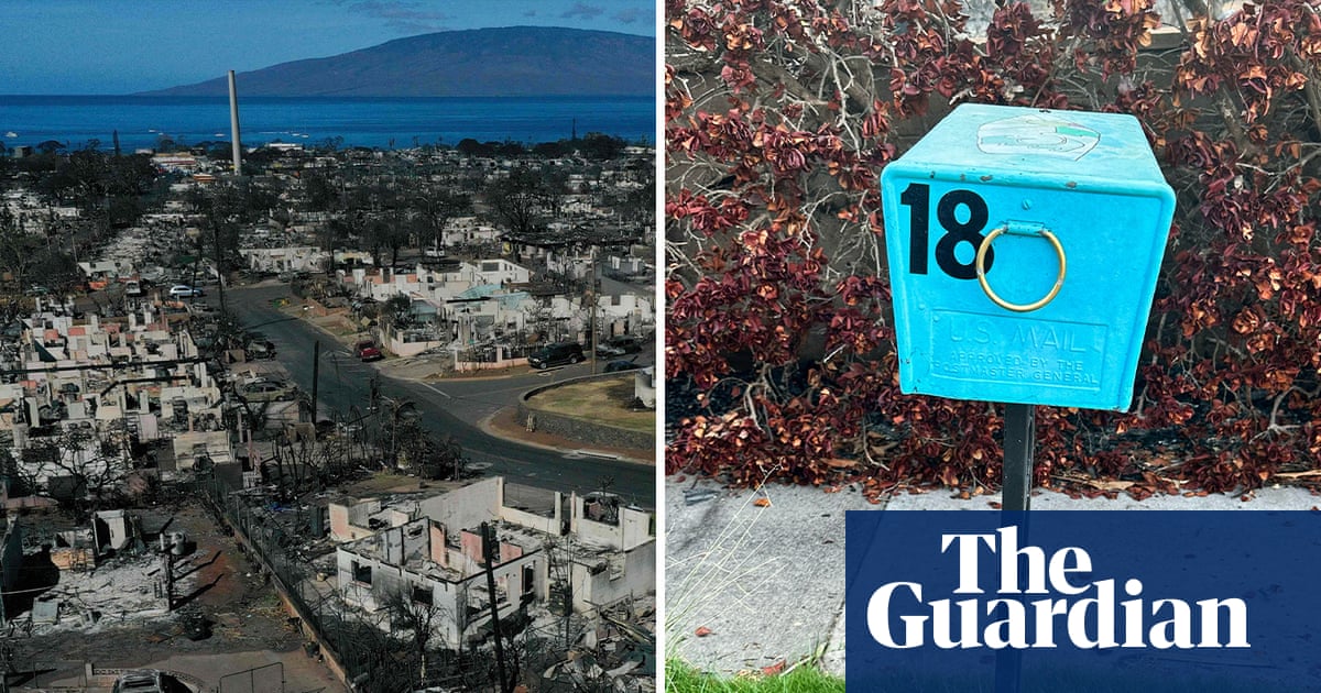Razed by wildfire, erased by USPS: Hawaiians fight to restore mail delivery