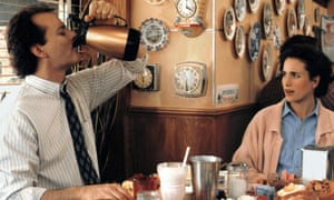 Bill Murray and Andie MacDowell in Groundhog Day