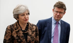 Theresa May and Greg Clark