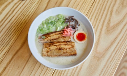 ‘Profound depth’: classic tonkotsu.