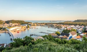 Mandal, a small city in the south of Norway.