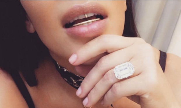 Image result for kim kardashian ring instagram