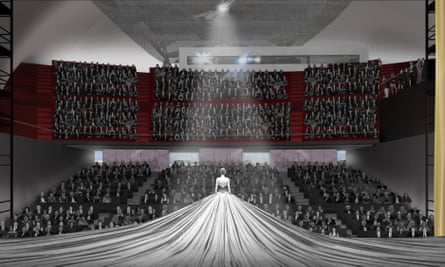 Artist’s impression of the Factory auditorium