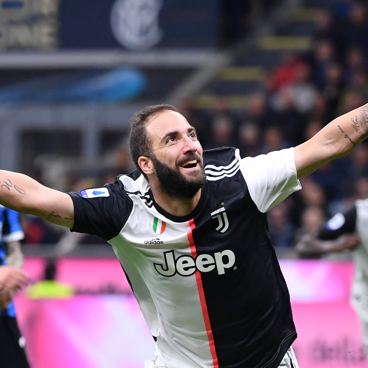 Internazionale 1 2 Juventus Serie A As It Happened Football The Guardian