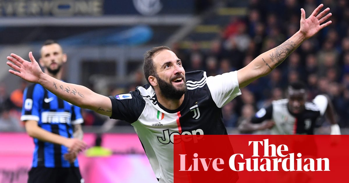 Internazionale 1-2 Juventus: Serie A – as it happened