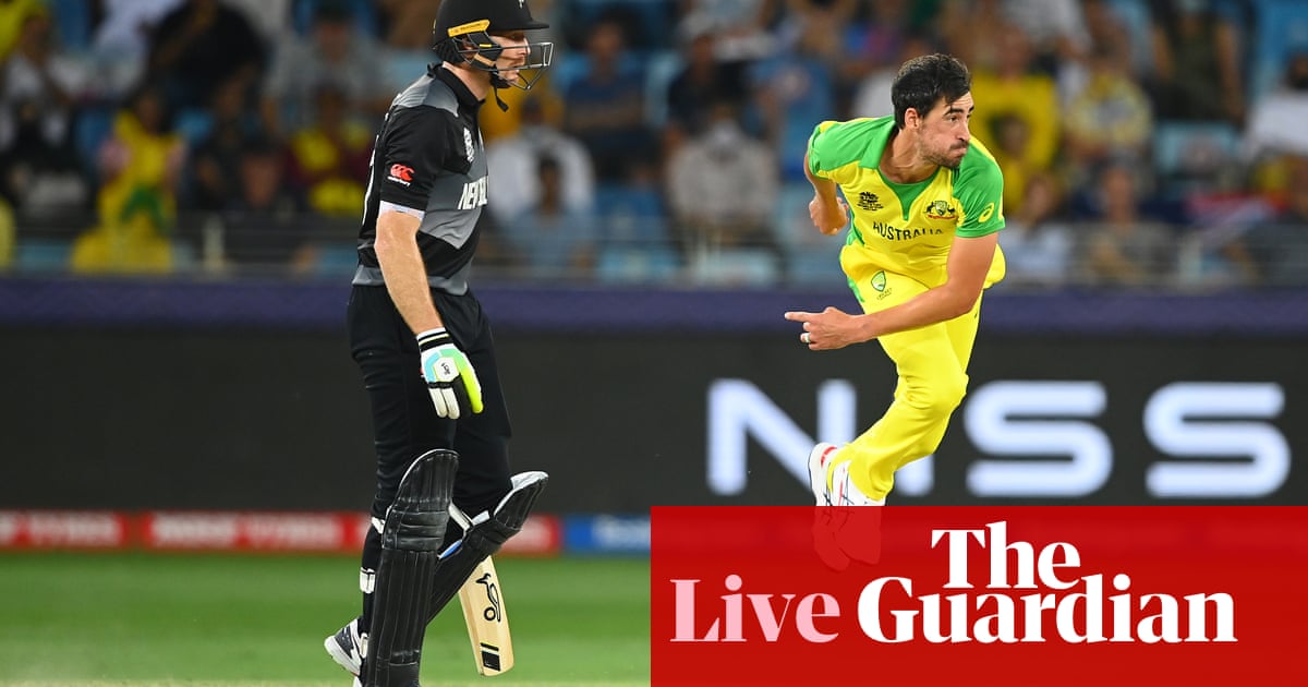 New Zealand v Australia: T20 World Cup final – live!