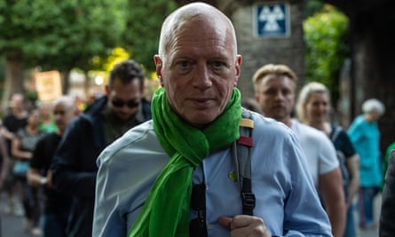 Local weather complacency has left firefighters ill-prepared, says union chief | Firefighters 1 Wrack joins protesters on the fifth annual Silent Walk at Grenfell Tower in London