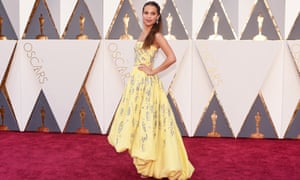 BOOM. The actual Fashion has started. No word from Vikander’s people yet, but surely given her recent red carpet form this has to be by Louis Vuitton? Important things to note: it’s yellow, appears to have some sort of fancy embellishment on it and it’s a mullet hem.