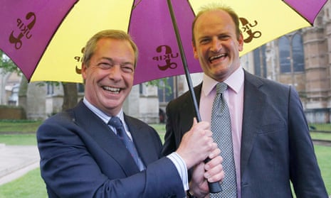 Douglas Carswell (right) with Ukip leader Nigel Farage