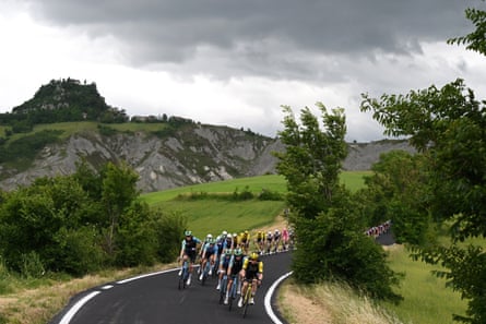Riders on the road to Viadana