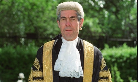 Lord Justice Brooke in wig