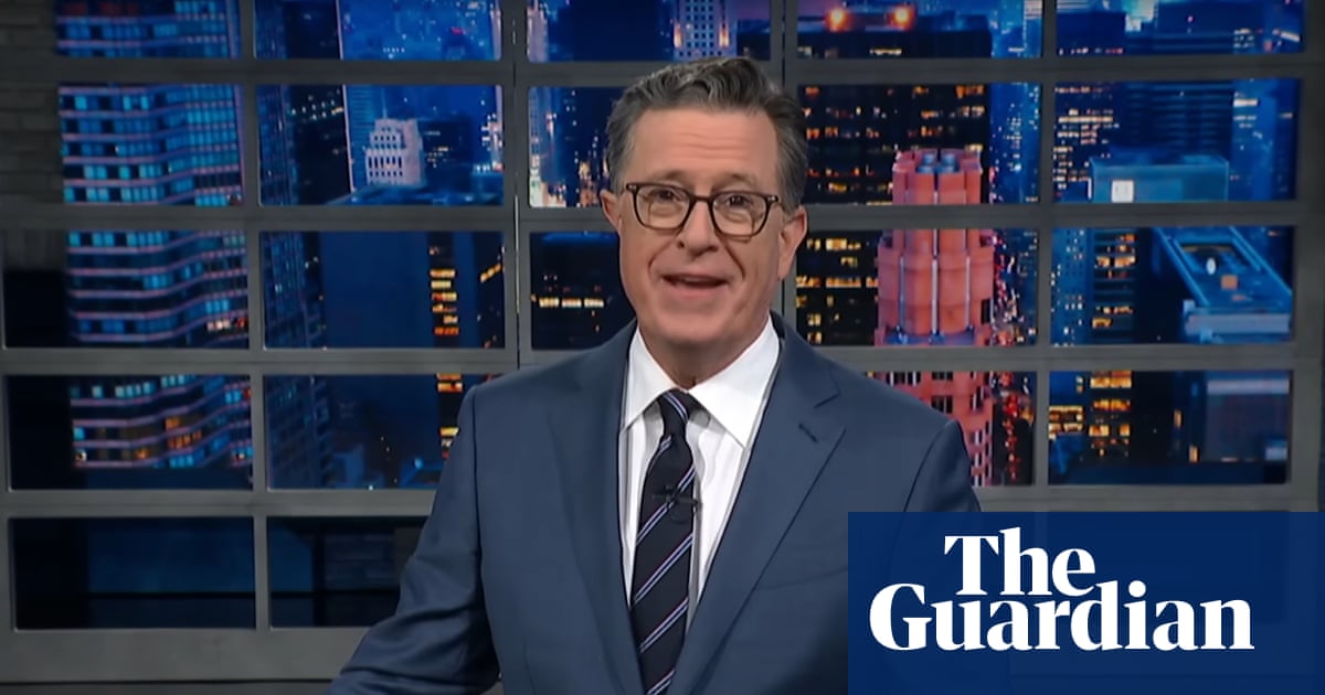 Stephen Colbert on Trump’s Epstein letter: ‘A Picasso of pervitude’