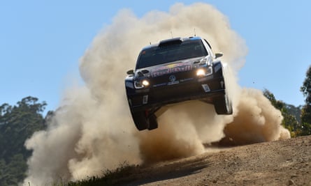 An action shot from this year’s WRC event at Coffs Harbour, Australia.