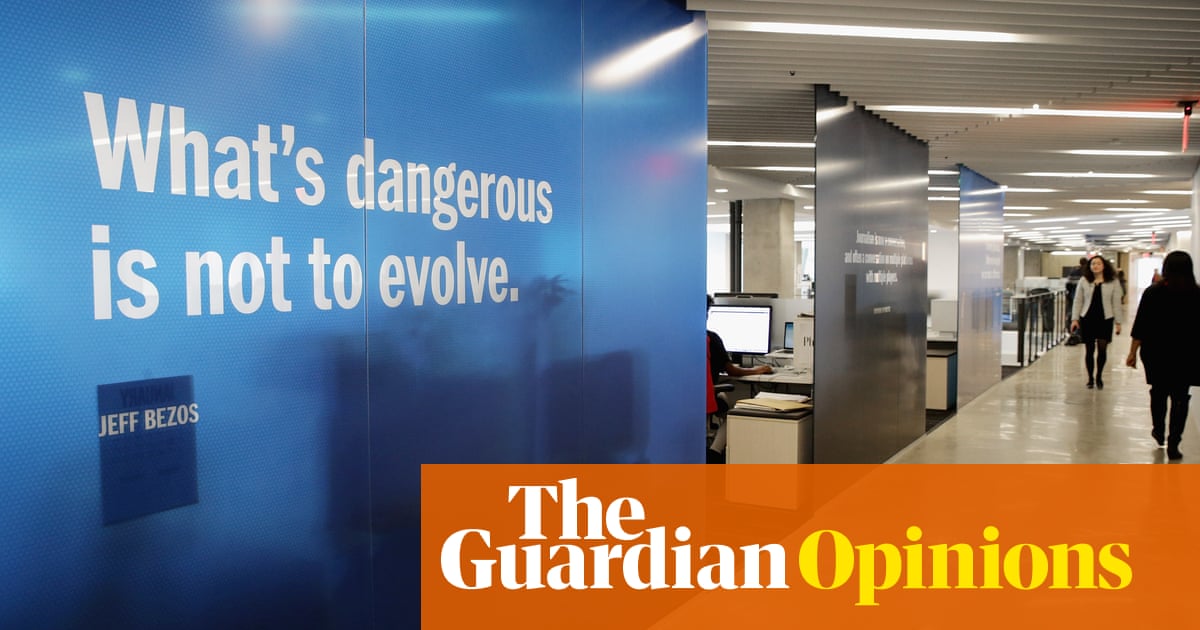 Jeff Bezos is muzzling the Washington Post’s opinion section. That’s a death knell | Margaret Sullivan