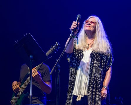 She never really left the band behind … Godchaux performing with Dead & Company in 2016.