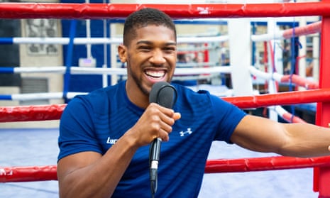 Anthony Joshua has not boxed competitively since his rematch win over Andy Ruiz Jr.