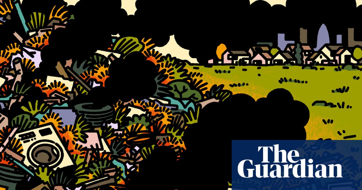 The Rainham volcano: a waste dump is constantly on fire in east London. Why will no one stop it?