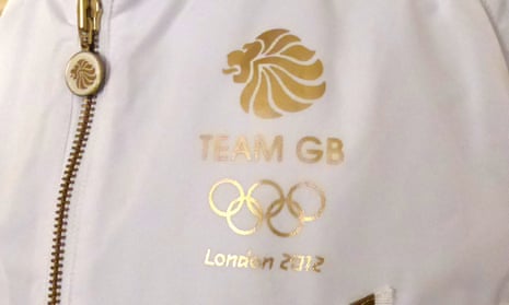 Team GB fencer Laurence Halsted's tracksuit top from the opening ceremony of the 2012 London Olympics