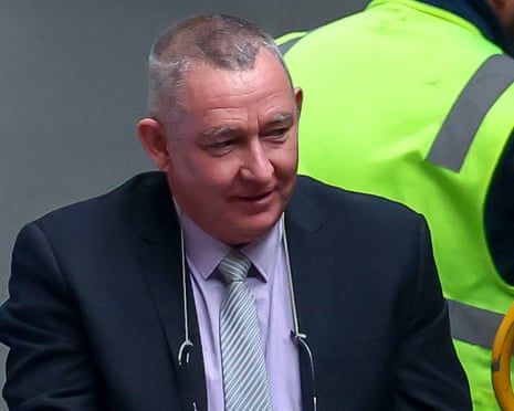 Greg Lynn outside the supreme court of Victoria