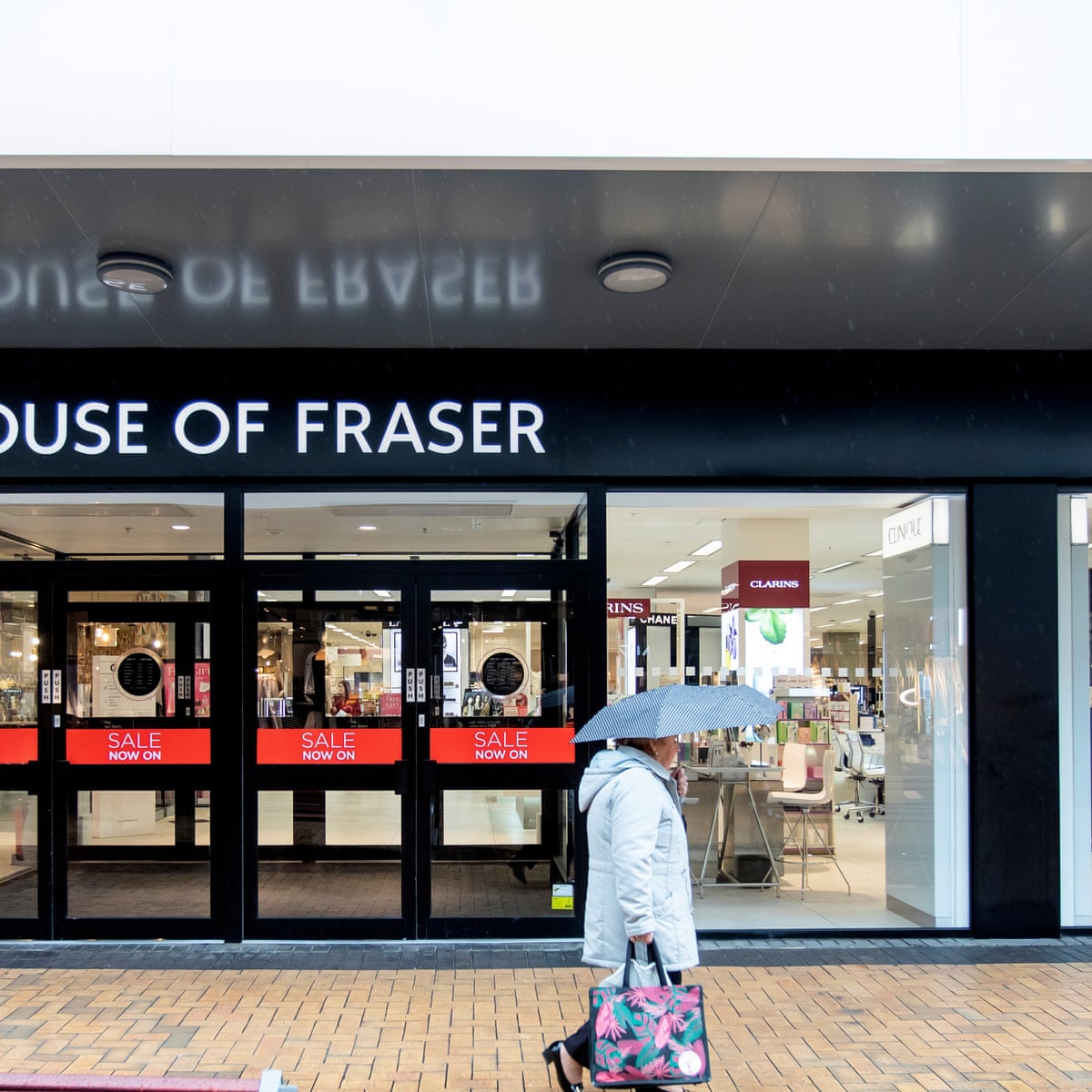 Down And Out At House Of Fraser Business The Guardian