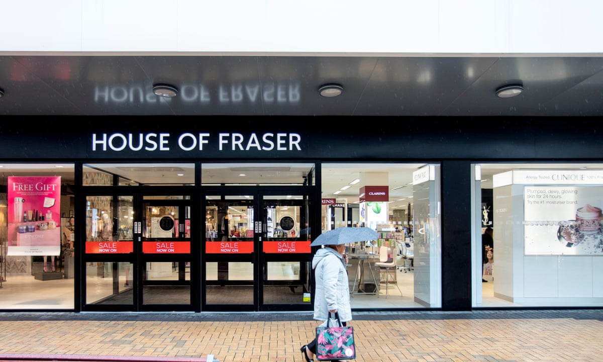 Down and out at House of Fraser | House of Fraser | The Guardian