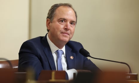 Adam Schiff in Washington DC. ‘We are prepared to go forward and urge the justice department to criminally prosecute anyone who does not do their lawful duty,’ he told CBS’s Face the Nation.