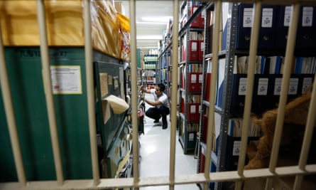 The vast archive of documents in Manila