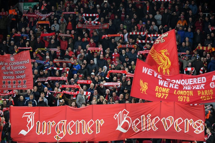 I Try To Trigger All The Senses The Artist Behind The Banners At Anfield Football The Guardian