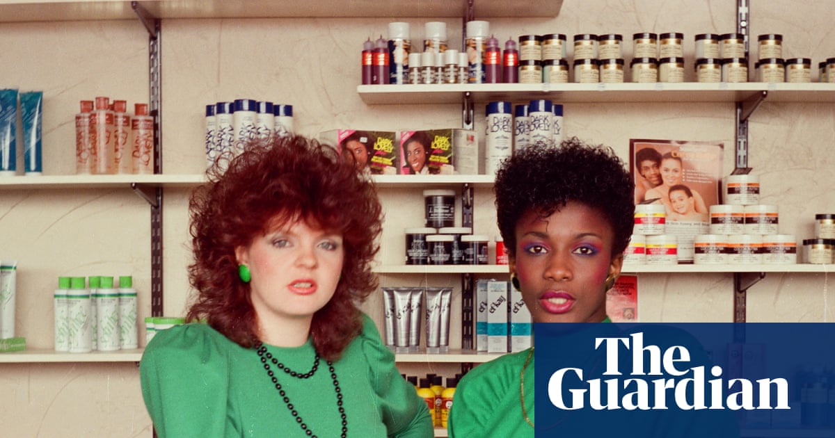 Melanie and Janet behind the beauty store counter: Victor Wedderburn’s best photograph