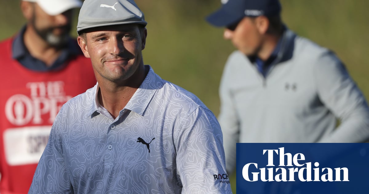 Bryson DeChambeau apologises after outburst over his driver at the Open