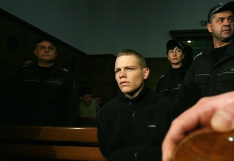 Jock Palfreeman in a Bulgarian court