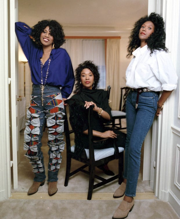 The Pointer Sisters, from left: June, Anita and Ruth, are seen in this June 1990 file photo in New York.