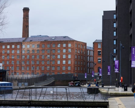The New Islington marina in Ancoats.