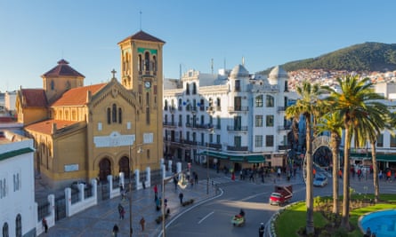 Spanish architecture in Tétouan.