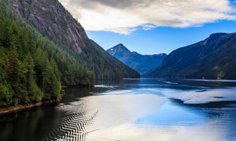 A bay in the Tongass National Forest, Alaska.