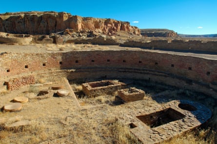 A ‘Great House’, in Chaco Culture National Historical Park.