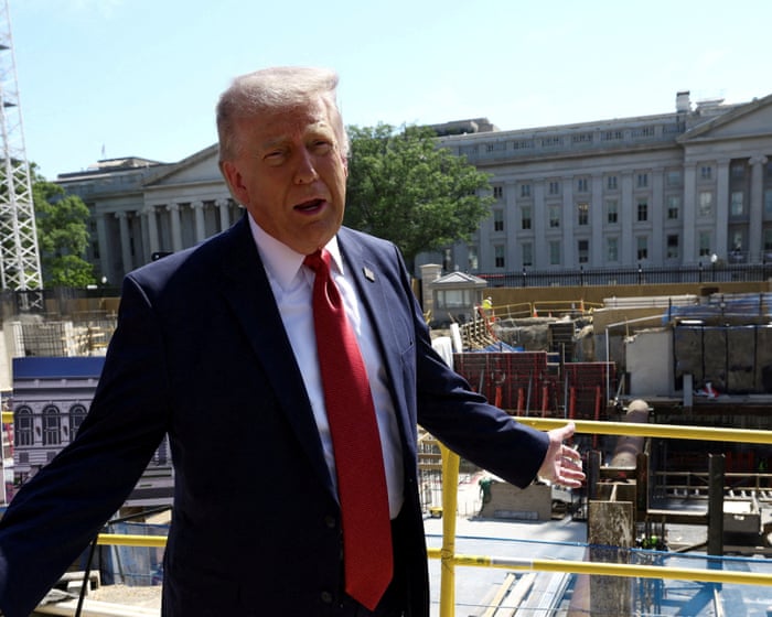 Trump blasts appeals court for halting White House ballroom construction, claiming decision is a ‘national security threat’ – as it happened — image supplied by The Guardian World's feed