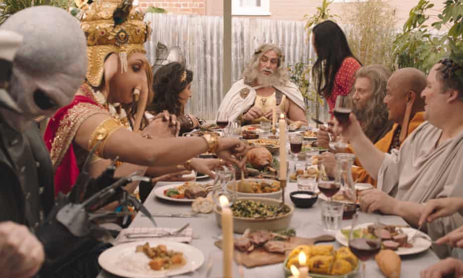 A Meat &amp; Livestock Australia lamb ad campaign featuring various deities and religious figures has drawn criticism from Hindus and Anglicans.