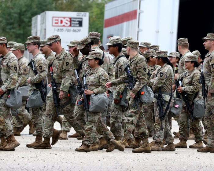 Texas National Guard Troops Deployed to Chicago Amid Controversy Over Trump's Actions