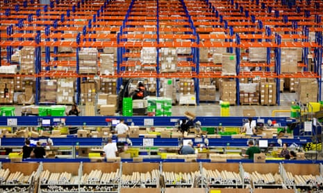An Amazon warehouse in Milton Keynes … Heike Geissler describes working an Amazon distribution centre in Seasonal Associate