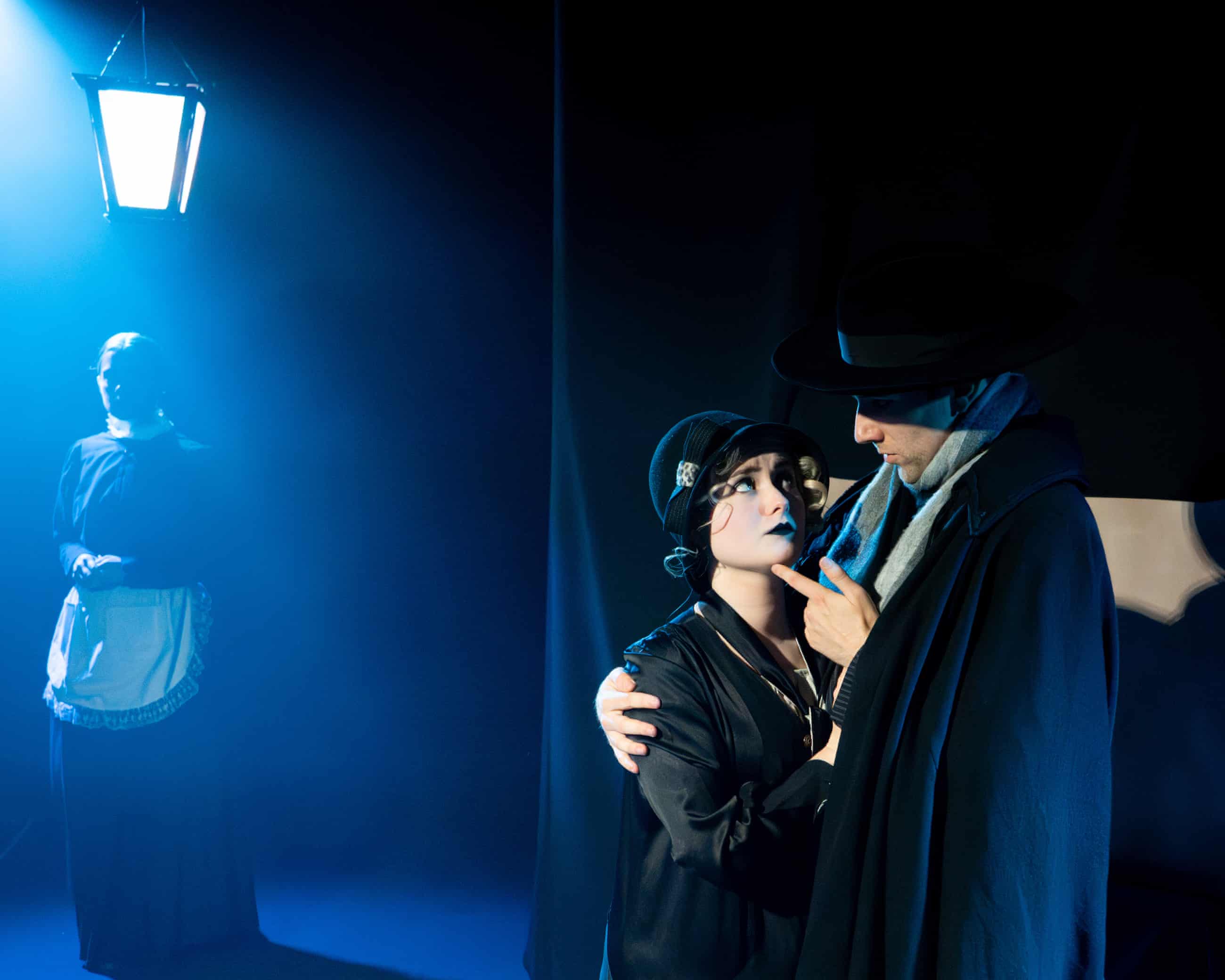 The Lodger: A Story of the London Fog (1926, dir. Alfred Hitchcock) at the Old Red Lion Theatre, London, 2025