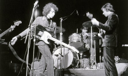 Wired for sound… Bob Dylan trat 1966 in der Manchester Free Trade Hall auf.