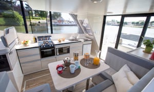 Smart design: the Horizon’s well-equipped galley.